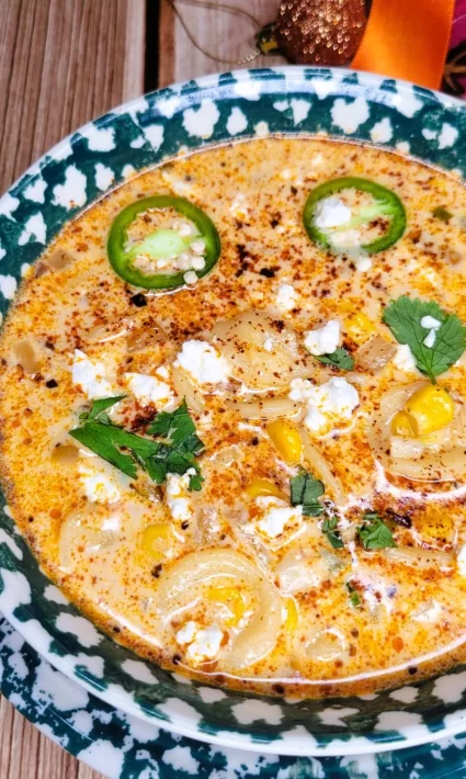 Mexican Street Corn Soup
