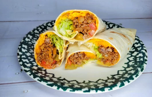 Cheeseburger Wraps