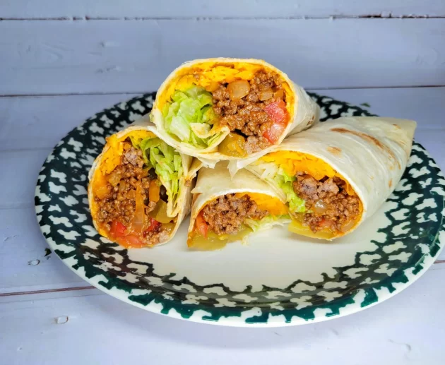 Cheeseburger Wraps