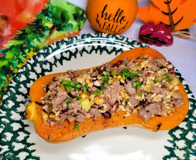 Stuffed Butternut Squash