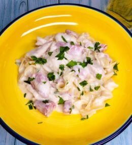 Chicken Cordon Bleu Pasta