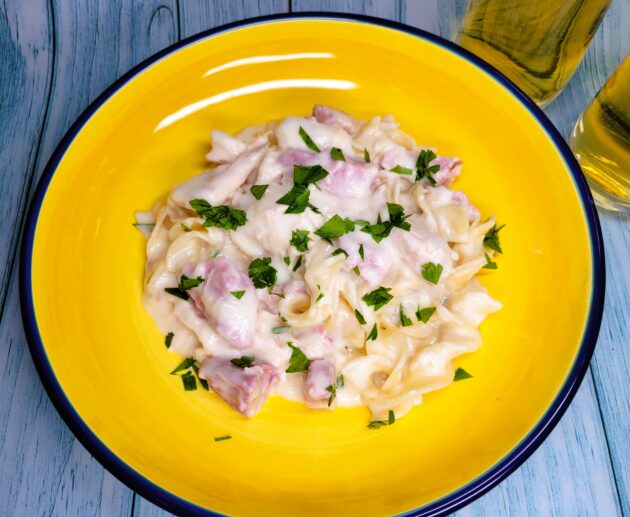 Chicken Cordon Bleu Pasta