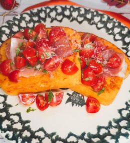 Savory French Toast with Prosciutto