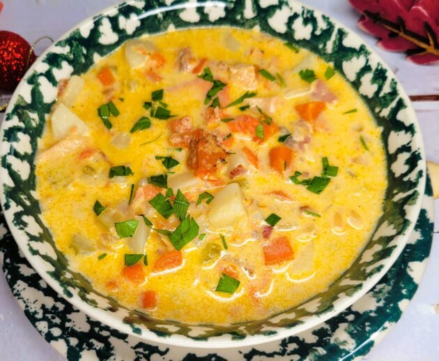 Smoked Salmon Chowder