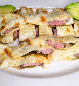 Steak & Green Chili Quesadillas