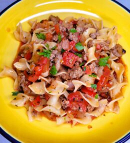 Italian Drunken Noodles