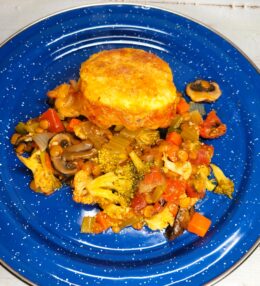 Savory Vegetable Cobbler