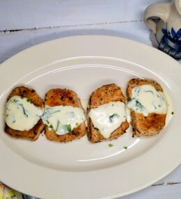 Pork Chops Florentine