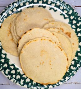 Easy Homemade Corn Tortillas