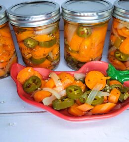 Mexican Carrots Pickle & Canning Recipe