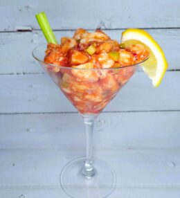 Diced Shrimp Cocktail