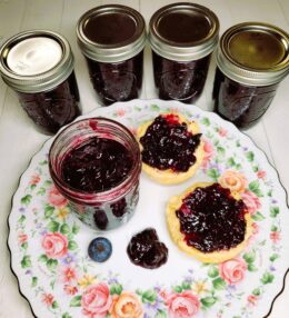 Blueberry Jam Recipe & Canning