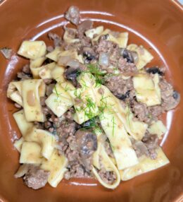 Beef Stroganoff