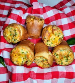 Jalapeno Cheddar Popovers