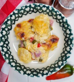 Jalapeno Ham & Cheese Scalloped Potatoes