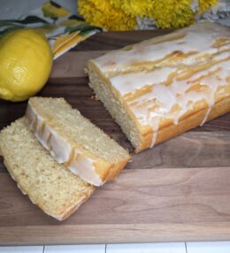 Moist Lemon Bread with Lemon Glaze