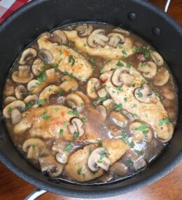 Skinny Chicken Marsala
