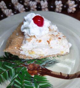 Piña Colada Cream Pie (No-Bake)