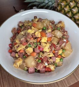 Hawaiian Pineapple Fried Rice