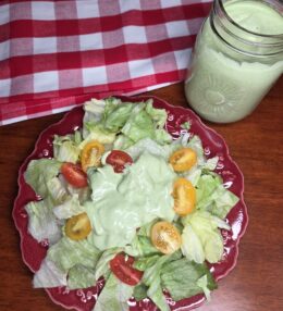Cilantro Avocado Lime Dip and Salad Dressing