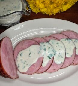 Ham with Irish Parsley Sauce