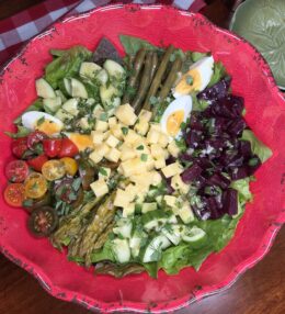 Irish Pub-Style Salad with Quick Pickled Vegetables
