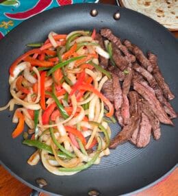 Easy Steak Fajitas