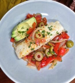 Halibut Veracruz