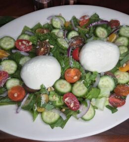 Cucumber Burrata Salad