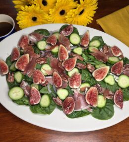Fig Prosciutto and Blue Cheese Salad