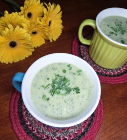 Zucchini Soup with Herbs