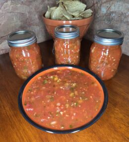 Fresh Salsa Recipe and Canning